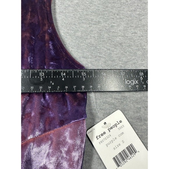 NWT Free People Hello Gorgeous Velvet Maxi Dress Womens Small Sleeveless‎ $268 - Picture 4 of 6